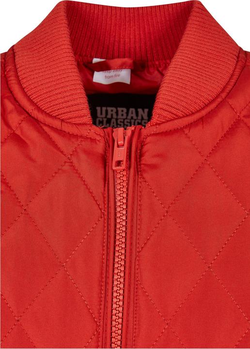 Actual product image Urban Classics Girls Diamond Quilt Nylon Jacket (158)