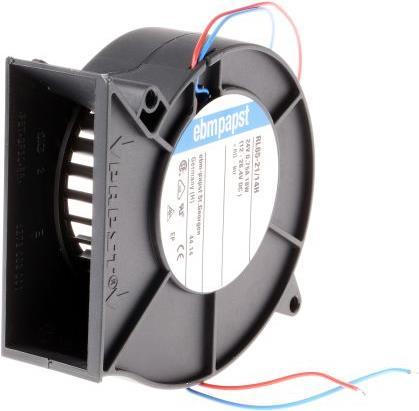 Actual product image Papst DC Radial blower 24Vdc, 56m³/H