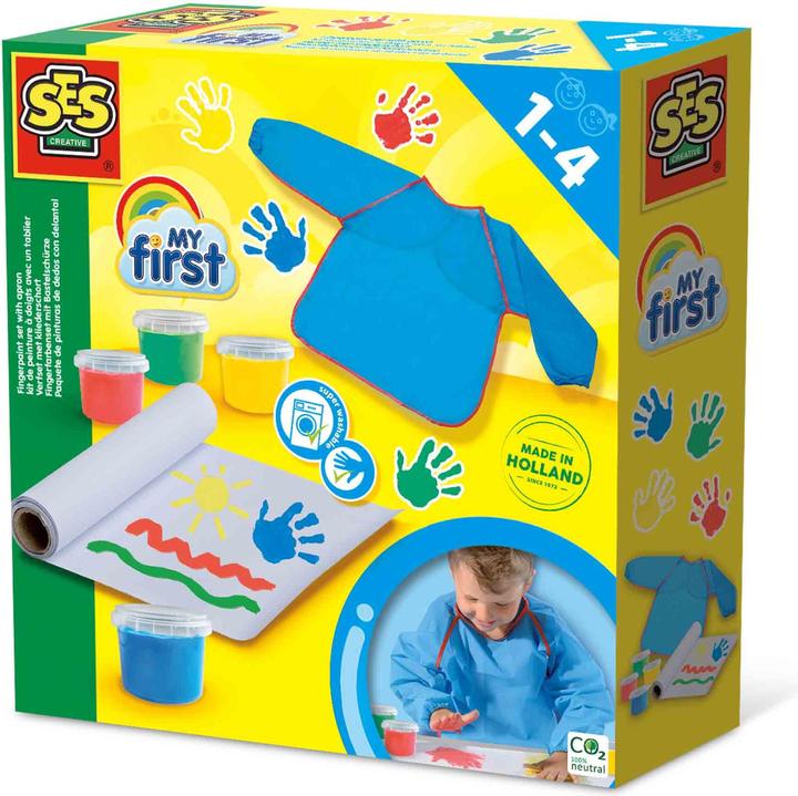 Image du produit Ses My First - Kit de peinture avec tablier de peinture