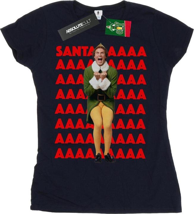 Produktbild Elf Buddy Santa Scream TShirt (XXL)