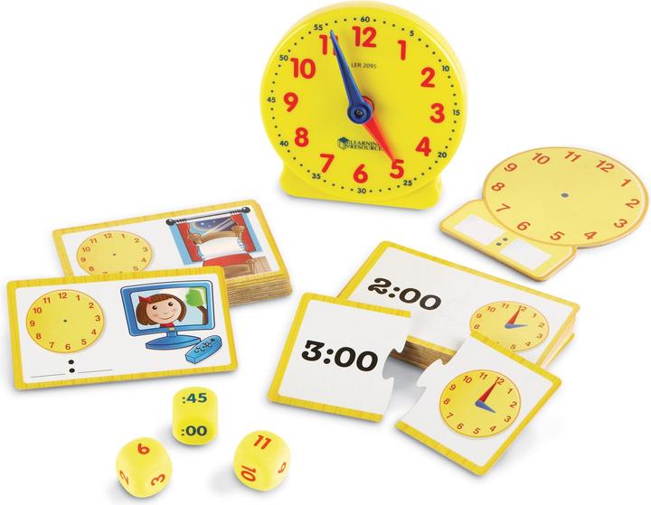 Actual product image Learning Resources Learn the time (German)