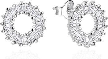 Image du produit Agato Silver Earrings With Clear Zircons Agt-E088pw