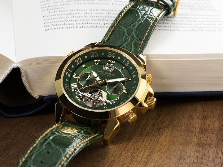 Produktbild Calvaneo 1583 Astonia Luxury Britannic Gold Automatic (44 mm)