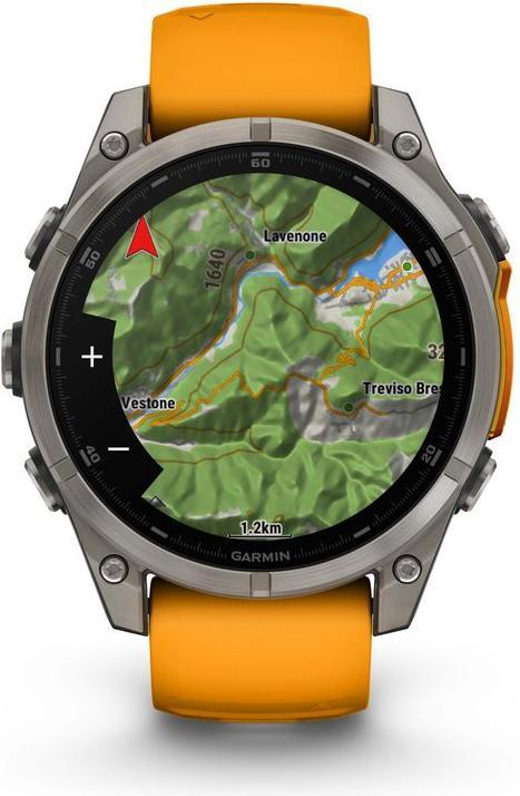 Immagine prodotto Garmin Fenix 8 AMOLED Sapphire Titan (47 mm)