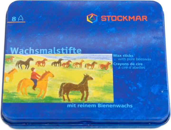 Image du produit Stockmar CRAYON A CIRE /Pà8 (Multicolore, 8 x)