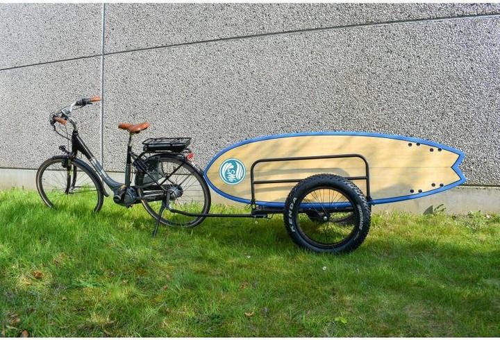 Produktbild 9WS Remorque vlo spcial plage - roues fat bike