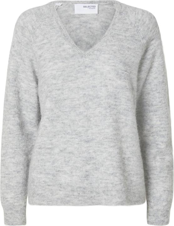 Selected Femme V-Ausschnitt Strickpullover