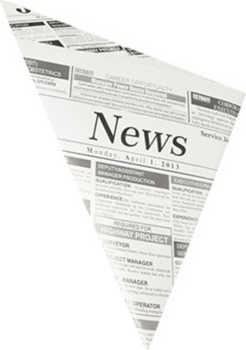 Produktbild Papstar Newsprint (1000 x)