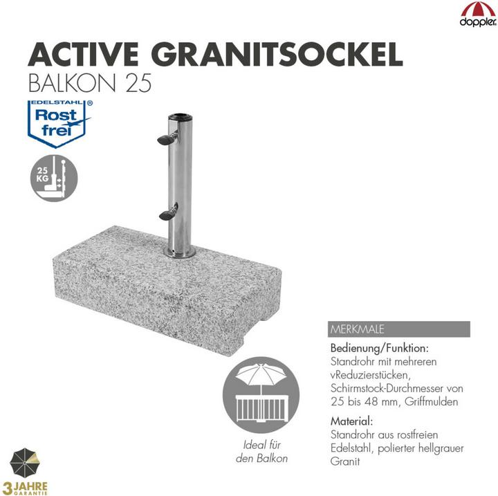 Actual product image Doppler Granite base