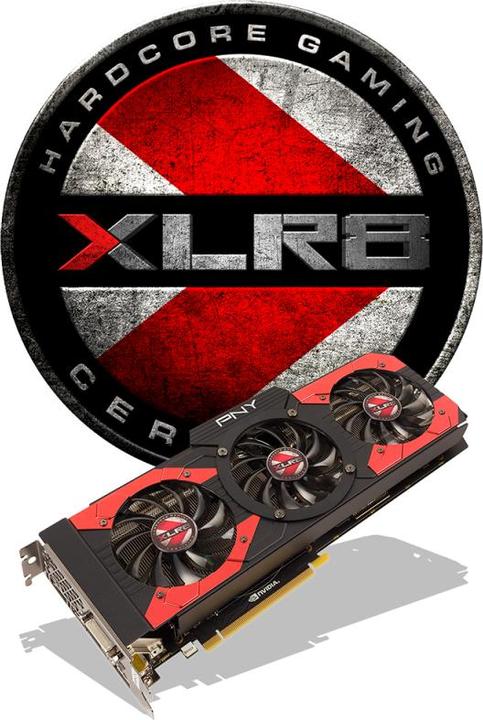 Produktbild PNY GeForce GTX 1080 XLR8 OC Gaming (8 GB)