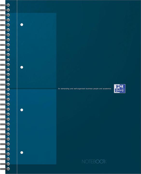 Oxford Notizbuch (A4+, Quadretti, Copertina rigida)