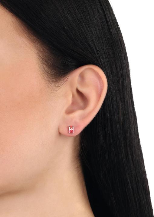 Image du produit Amor Ohrschmuck für Damen, 925 Sterling Silber, Glas (Argent 925)