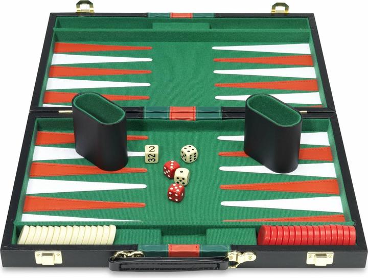 Actual product image GA Import Backgammon I kuffert (German, French, Italian, English)