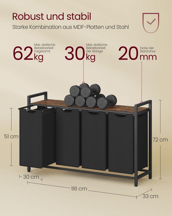 Image du produit Vasagle Laundry (160 l)