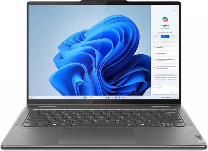 Image du produit Lenovo Yoga 7 (14", Intel Core Ultra 7 155H, 16 Go, 1000 Go, DE)