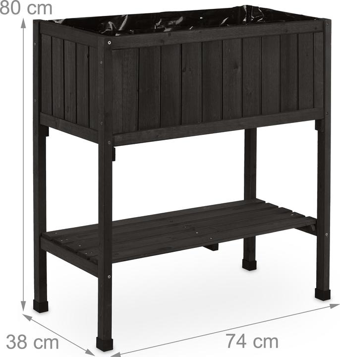 Productafbeelding Relaxdays Verhoogd bed