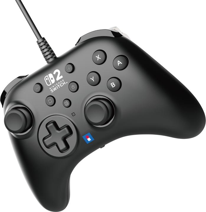 Immagine prodotto HORI NSW2 Controller wired HORIPAD Turbo schwarz offiziell lizenziert (Switch 2)