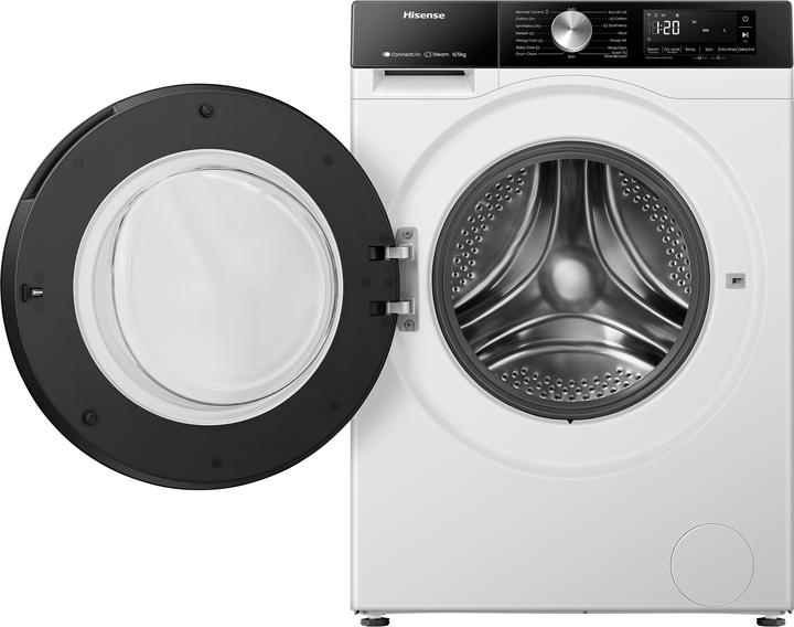 Actual product image Hisense WD3S8043BW3 Freestanding washer-dryer 8Kg