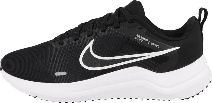 Actual product image Nike DOWNSHIFTER 12 WOMEN "S RO BLACK/WHITE-SMOKE GREY-PURE PL Size: 7 (38)
