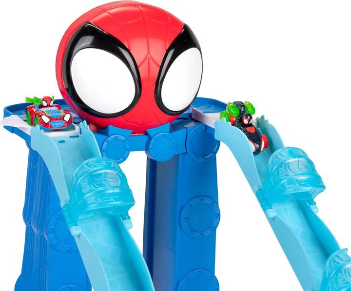 Actual product image Jazwares Spidey Metal Mega Jump Set