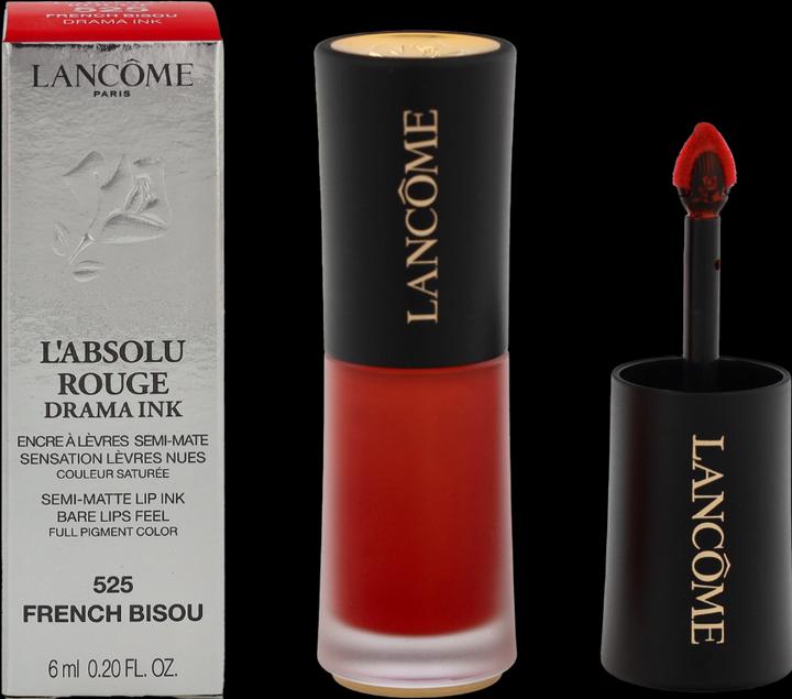 Produktbild Lancôme L'Absolu Rouge Drama Ink 525 French Bisou (#525 French Bisou)