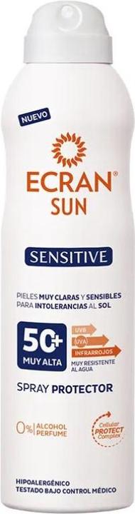 Ecran SUN LEMONOIL SENSITIVE spray SPF50+ 250 ml (Sonnenspray, SPF 50, 250 ml)
