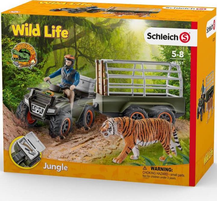 Image du produit Schleich Quad avec remorque et Ranger