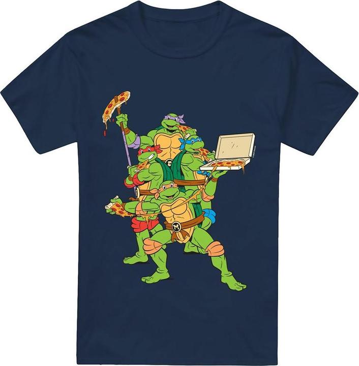 Immagine prodotto Teenage Mutant NT Pizza Party Maglietta Uomo (M)