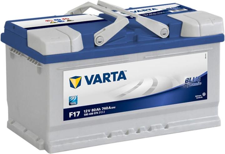 Varta Autobatterie F17 BLUE DYNAMIC 80 AH (12 V, 80 Ah, 740 A)