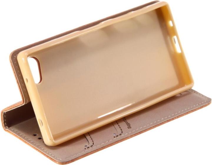 Actual product image Royal VKB Book Case Royal Sony Xperia Z5 Compact - Gold (Sony Xperia Z5 Compact)