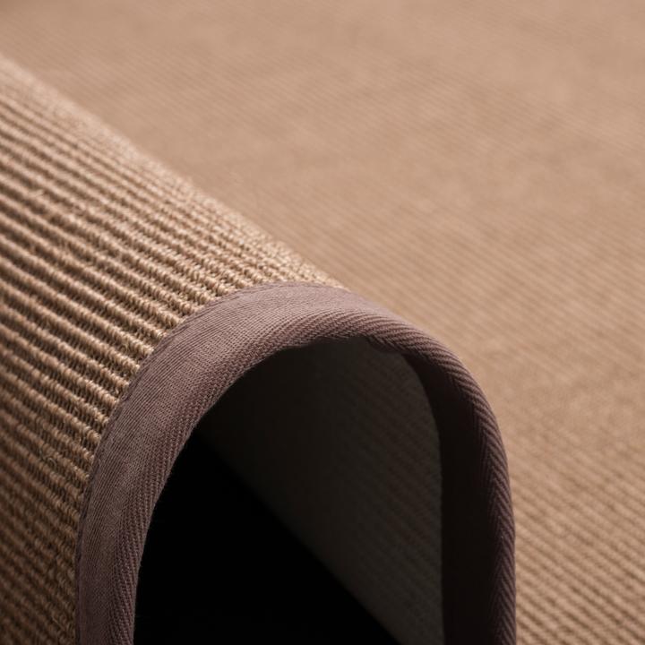 Actual product image Pergamon Sisal carpet Natura Classic with border (150 x 150 cm)