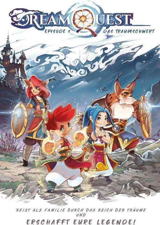 Actual product image Asmodée SCOD0102 - DreamQuest, role-playing game, for 2 players, ages 6+ (DE edition) (German)