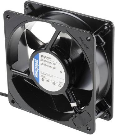 Image du produit Papst AC ball bearing fan,119mm 152cu.m/h 230V (119 mm, 1 x)