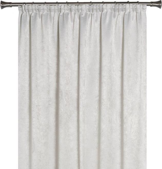 Actual product image Domoletti CURTAIN YORK 140X260CM LIGHT GREY/TAPE (140 x 260 cm)