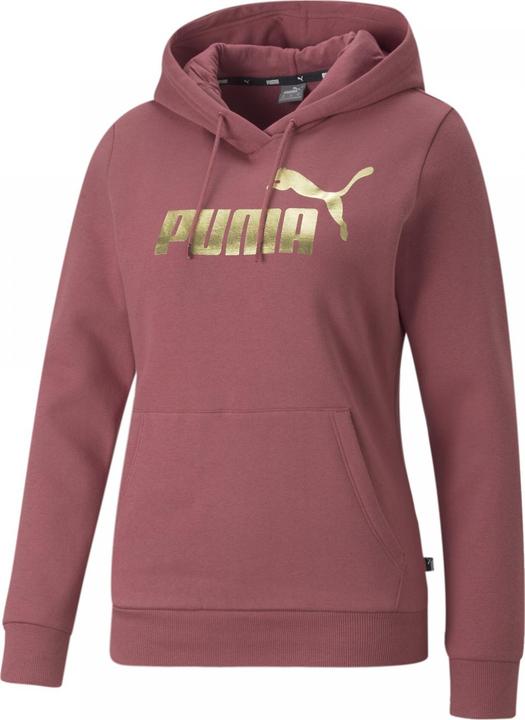 Actual product image Puma ESS+ Metallic Logo Hoodie (XS)