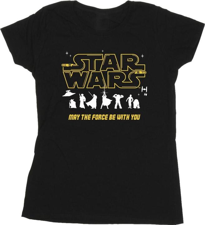 Produktbild Star Wars Silhouettes Force TShirt (XXL)