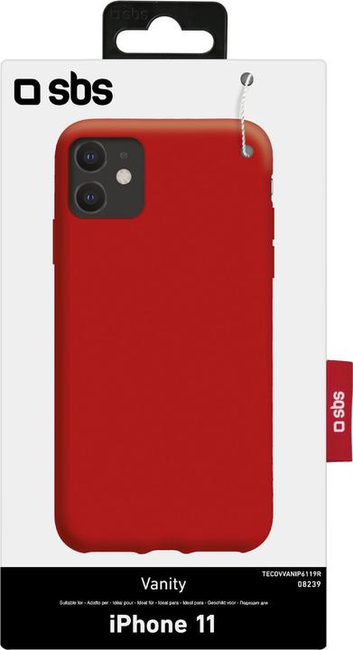 Immagine prodotto SBS Vanity Cover Apple iPhone 11 rosso (Apple iPhone 11)