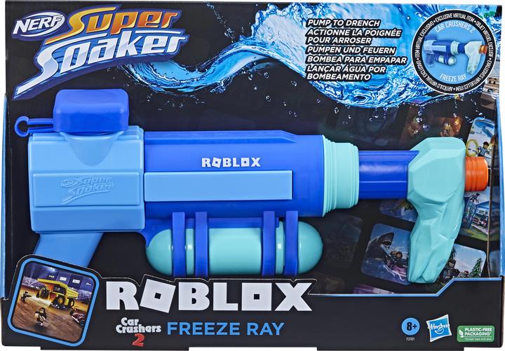 Immagine prodotto Hasbro NERF SUPERSOAKER Pistola ad acqua Roblox CAR CRUSHERS 2: FREEZE RAY