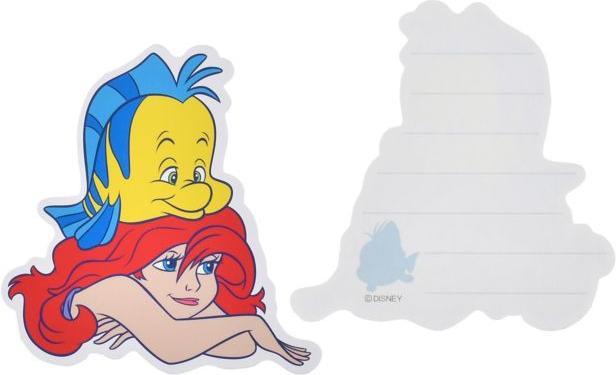 Immagine prodotto Disney Ariel, Flounder, Sebastian Nachrichtenkarte und Umschlag Set Mini (3 pz.)