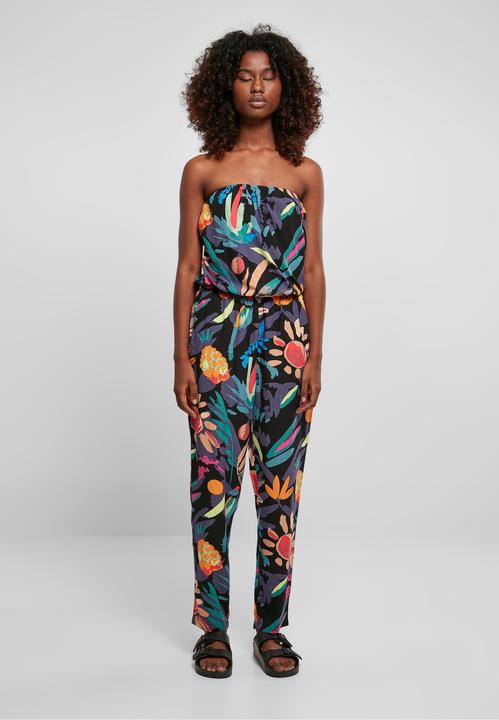 Actual product image Urban Classics Ladies Viscose Bandeau Jumpsuit (XL)