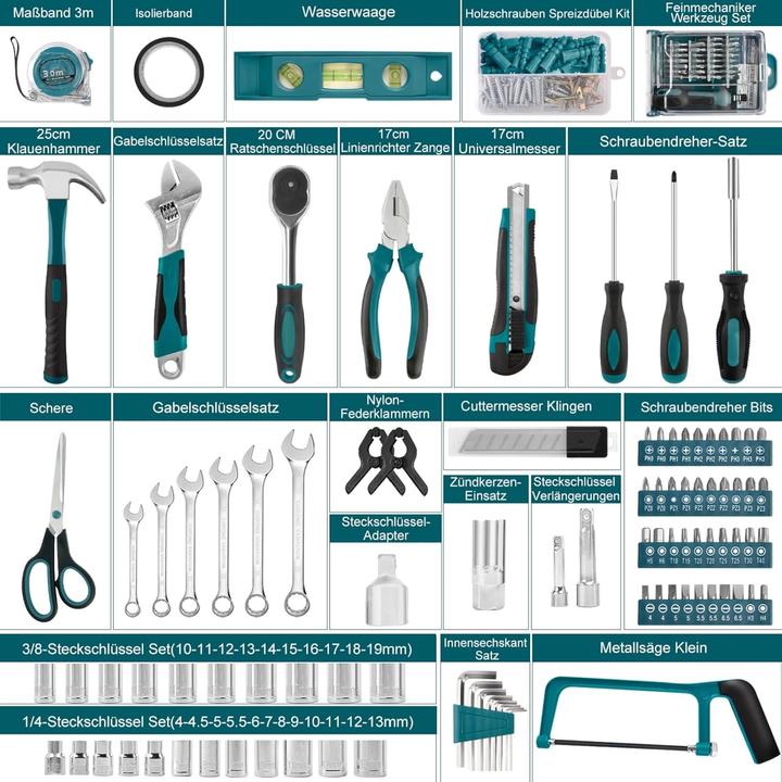 Produktbild Sundpey 257-teilige Werkzeugkoffer (257 Teile)
