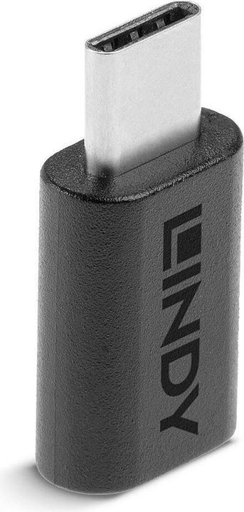 Produktbild Lindy USB 2.0 Adapter Typ C / Micro-B USB Typ C Stecker / Typ Micro-B Kupplung (USB 2.0)