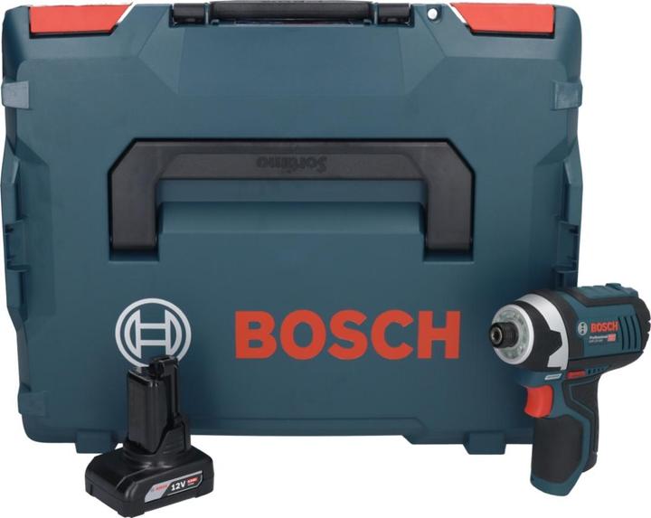 Immagine prodotto Bosch Professional Bosch GDR 12V-105 Professional Avvitatore ad impulsi a batteria in valigetta L-Boxx + 1x Batteria GB (Batteria ricaricabile)