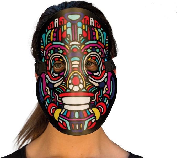 Image du produit Rubies Masque coloré LED