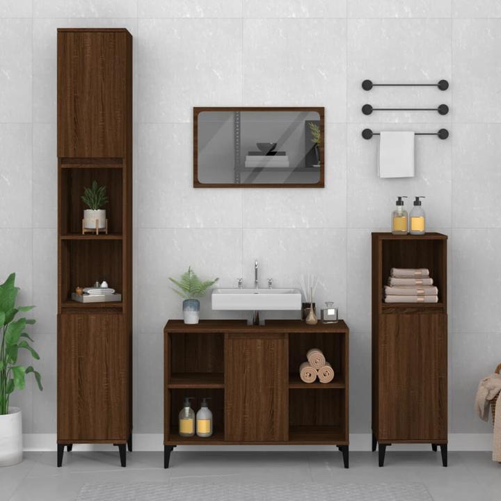 Brown oak look