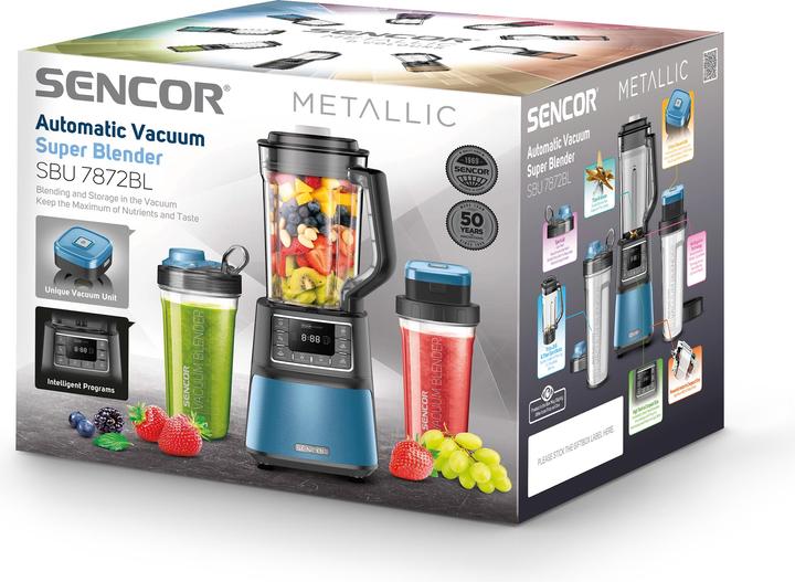 Image du produit Sencor Mélangeur sous vide SBU 7872BL (1500 W)