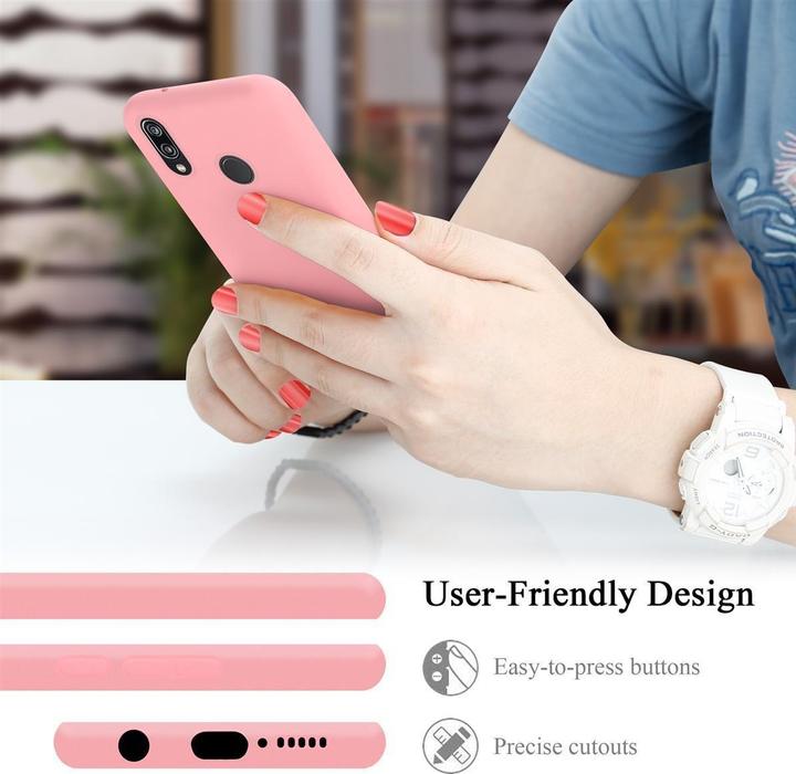 Image du produit Cadorabo TPU Liquid Silicone Case Cover (Huawei P20 Lite)