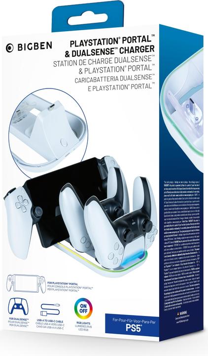 Actual product image Nacon Gaming 3-in-1 charging station (PS5)