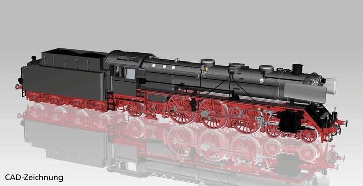 Image du produit Piko AC Locomotive à vapeur/sound BR 03 DB III + PluX22 Dec. (Piste H0)