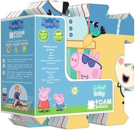 Trefl PEPPA PIG Puzzle souple "Cochon Pepa (118 pièces)